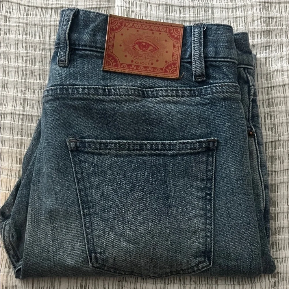 Gucci Men's Slim Fit Blue Jeans (31/30)
